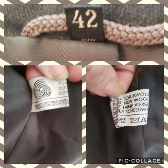 Vintage German-made Wool Double Breasted Blazer - Picture 6 of 6